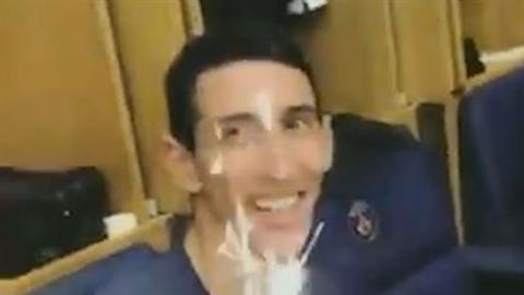 Ángel Di María festejó su cumpleaños