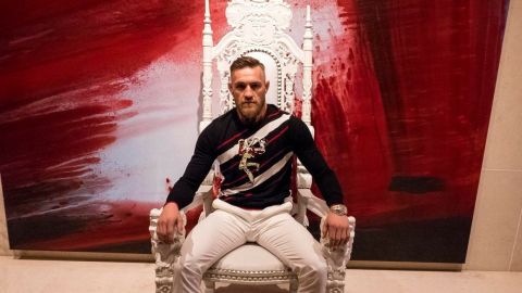 Conor McGregor está en Las Vegas.
