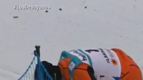 Adrián Solano es considerado el peor esquiador del mundo