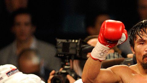 Manny Pacquiao pide votar por su próximo rival