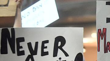 Protestas contra el veto en San Francisco