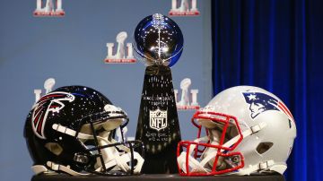 Todo está listo para el Super Bowl LI entre Falcons y Patriots.