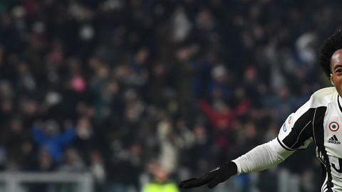 Cuadrado fue el autor del gol en el triunfo de la "Juve"