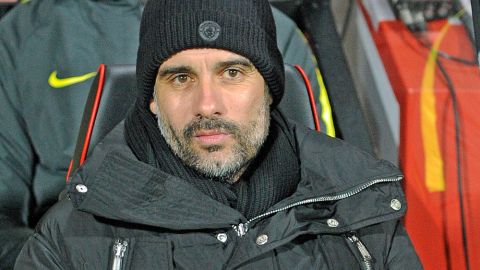 Pep Guardiola, técnico del Manchester City.