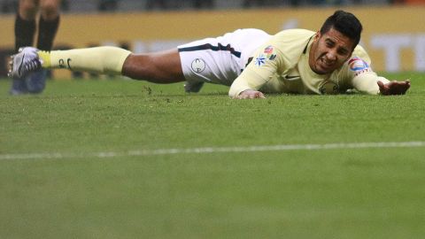 Cecilio Domínguez, durante el partido de la jornada 4 del torneo Clausura 2017 de la Copa Corona MX.