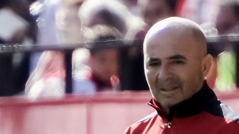 Jorge Sampaoli, técnico del Sevilla