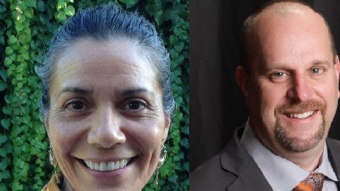 Lisa Alva (izq.), Carl Petersen y Mónica García se la juegan por la silla del Distrito 2 del LAUSD.