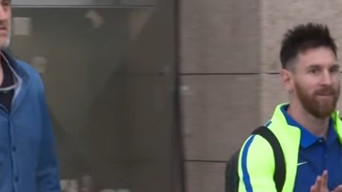 Messi fue alabado por uno de sus compañeros del Barcelona