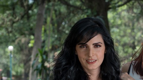 Ximena Herrera, Alejandra Barros, y Mayrín Villanueva son las protagonistas de "Mujeres de negro"