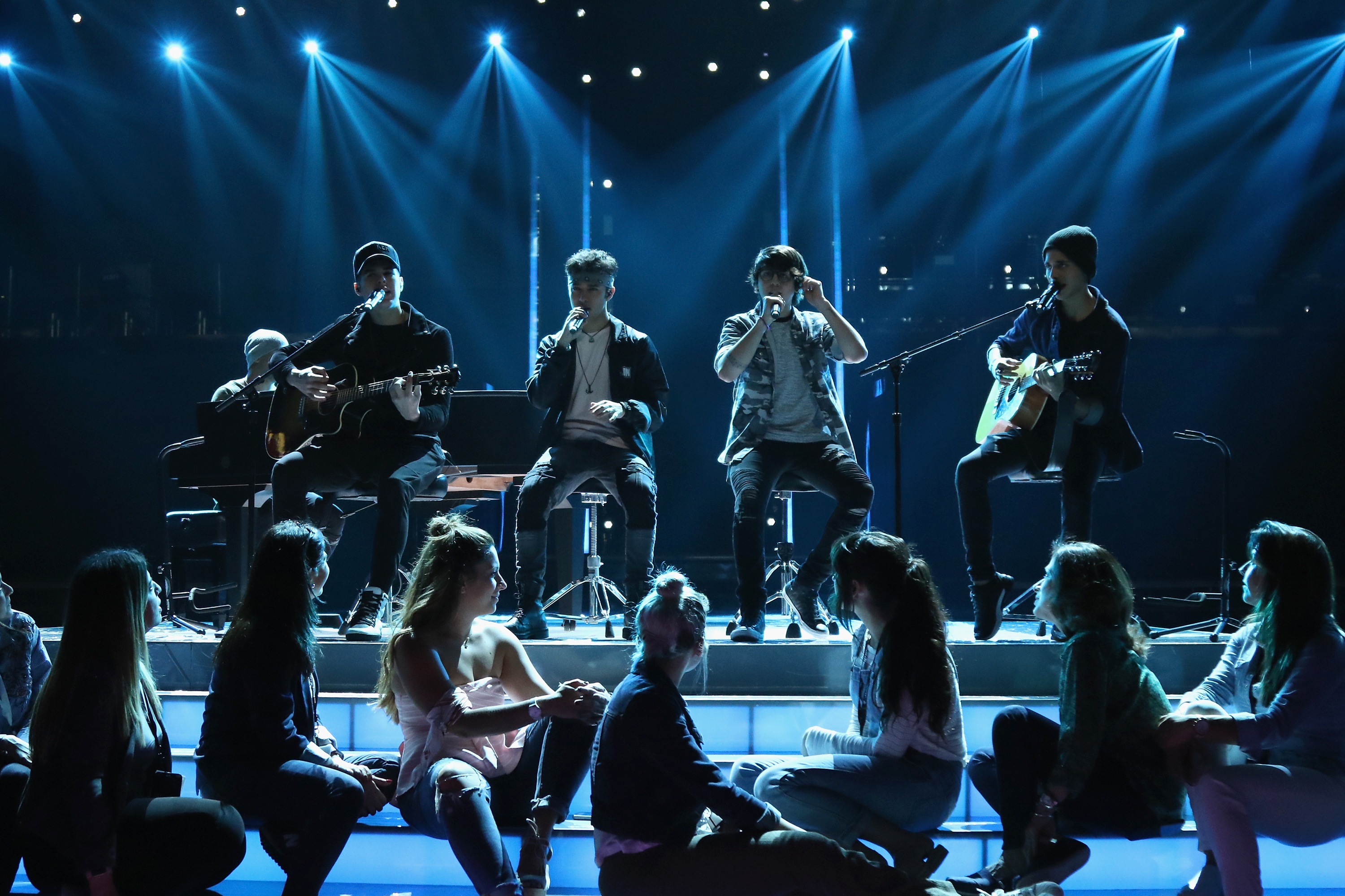 CNCO en Premio Lo Nuestro 2017 / Cortesía: Getty Images para Univision