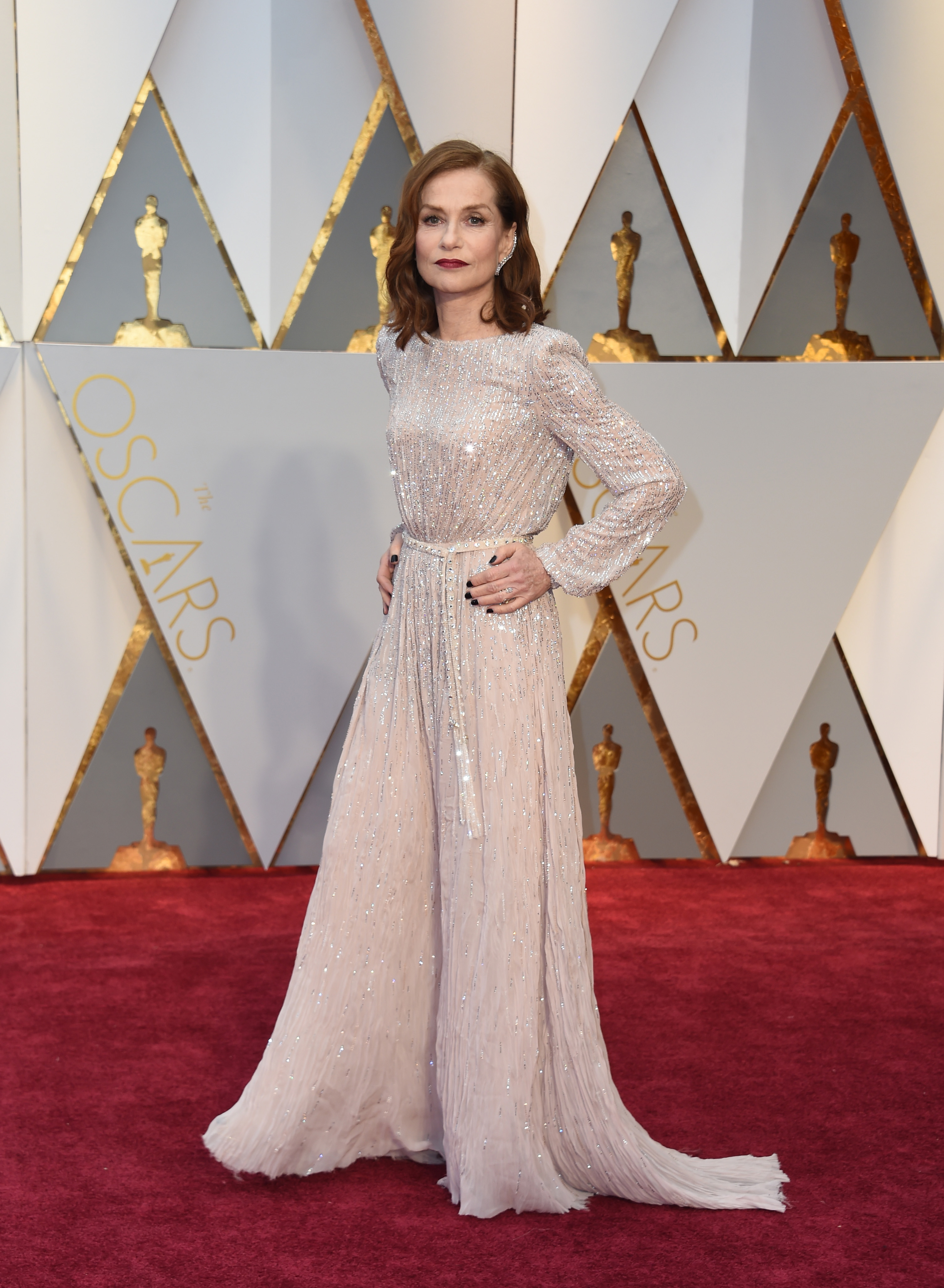 Isabelle Huppert en los Premios Oscar 2017