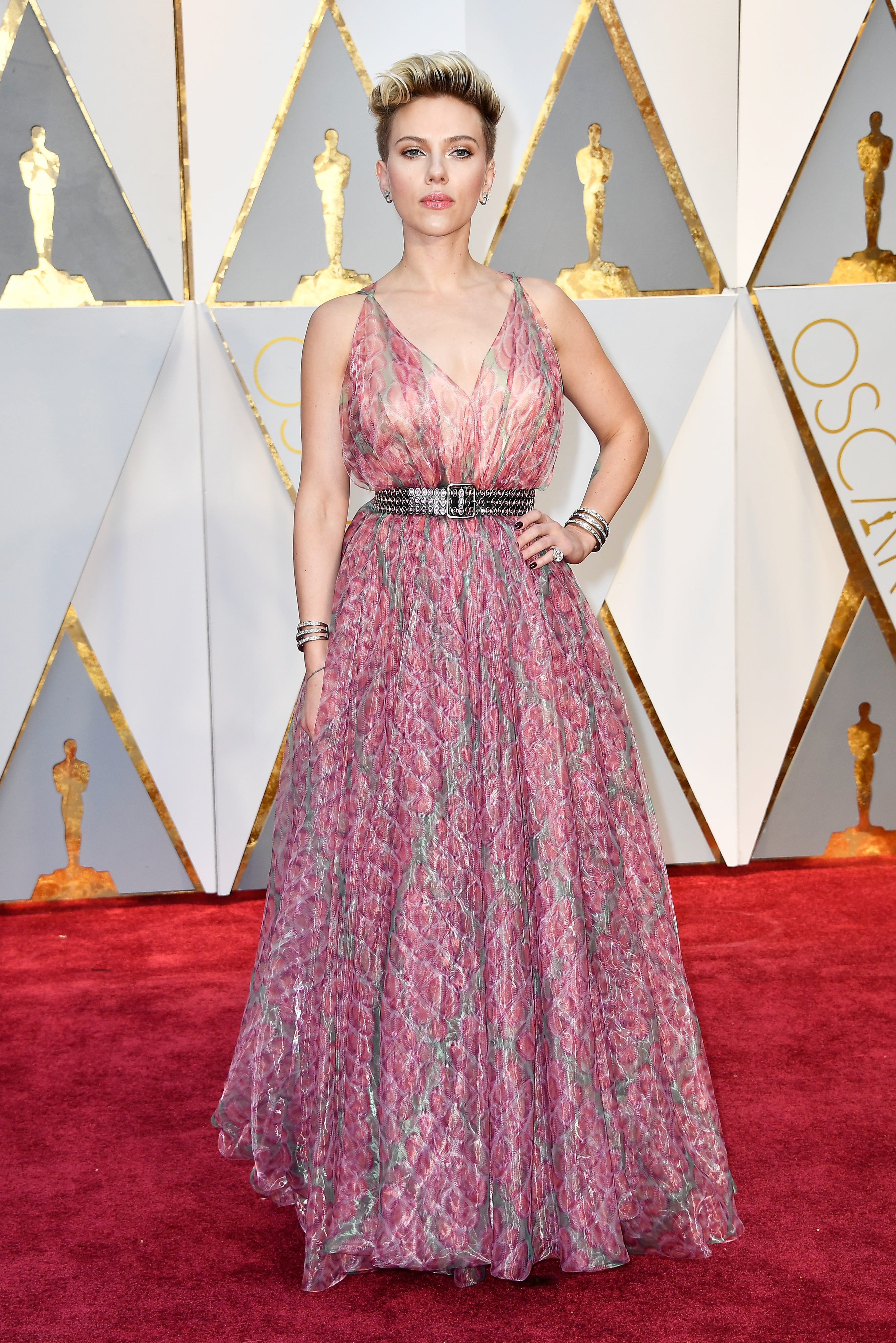 Scarlett Johansson en los Premios Oscar 2017