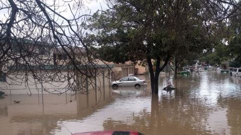 La ciudad de San José declaró un estado de emergencia por las fuertes lluvias.
