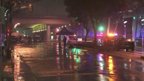 Los agentes tiraron a matar al hombre sobre la avenida Centinela en Santa Monica.