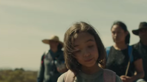 inmigrantes del comercial de 84 Lumber.