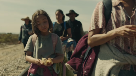 inmigrantes del comercial de 84 Lumber.