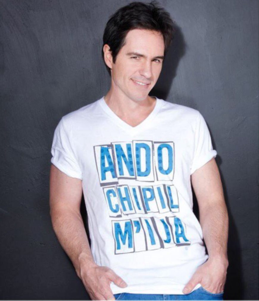 Mauricio Ochmann con su línea de ropa CHV by Ochmann