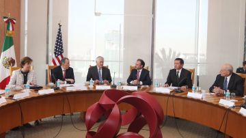 Reunión de secretarios de México y EEUU
