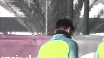 Cámaras captan a Suárez y a Neymar discutiendo