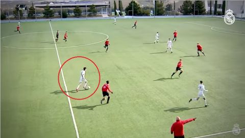 Theo Zidane revive "la magia" de su padre