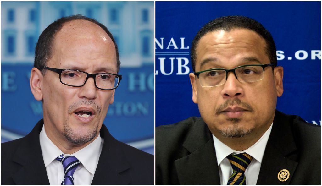 Thomas Perez y Keith Ellison dirigirán el Partido Demócrata.