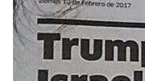 El Nacional ilustró una noticia con una foto del actor Alec Baldwin en vez de la del presidente Trump.