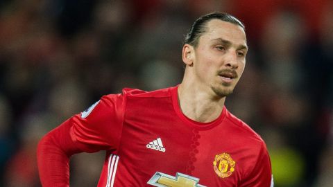 Zlatan Ibrahimovic, delantero del Manchester United