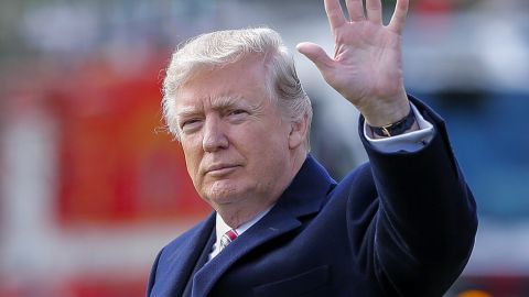 EL PRESIDENTE TRUMP VIAJA A NEWPORT NEWS