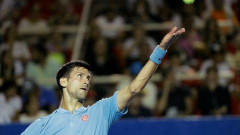 Novak Djokovic desata la locura en México