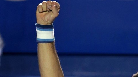 Novak Djokovic eliminó a Juan Martín del Potro en el Abierto de Acapulco.