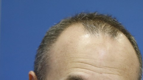 Andrés Iniesta, mediocampista español del Barcelona.