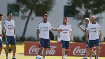 La selección de Argentina afina detalles para enfrentar a Chile