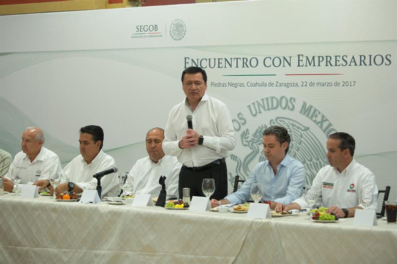 Miguel Ángel Osorio Chong, ministro del Interior de México