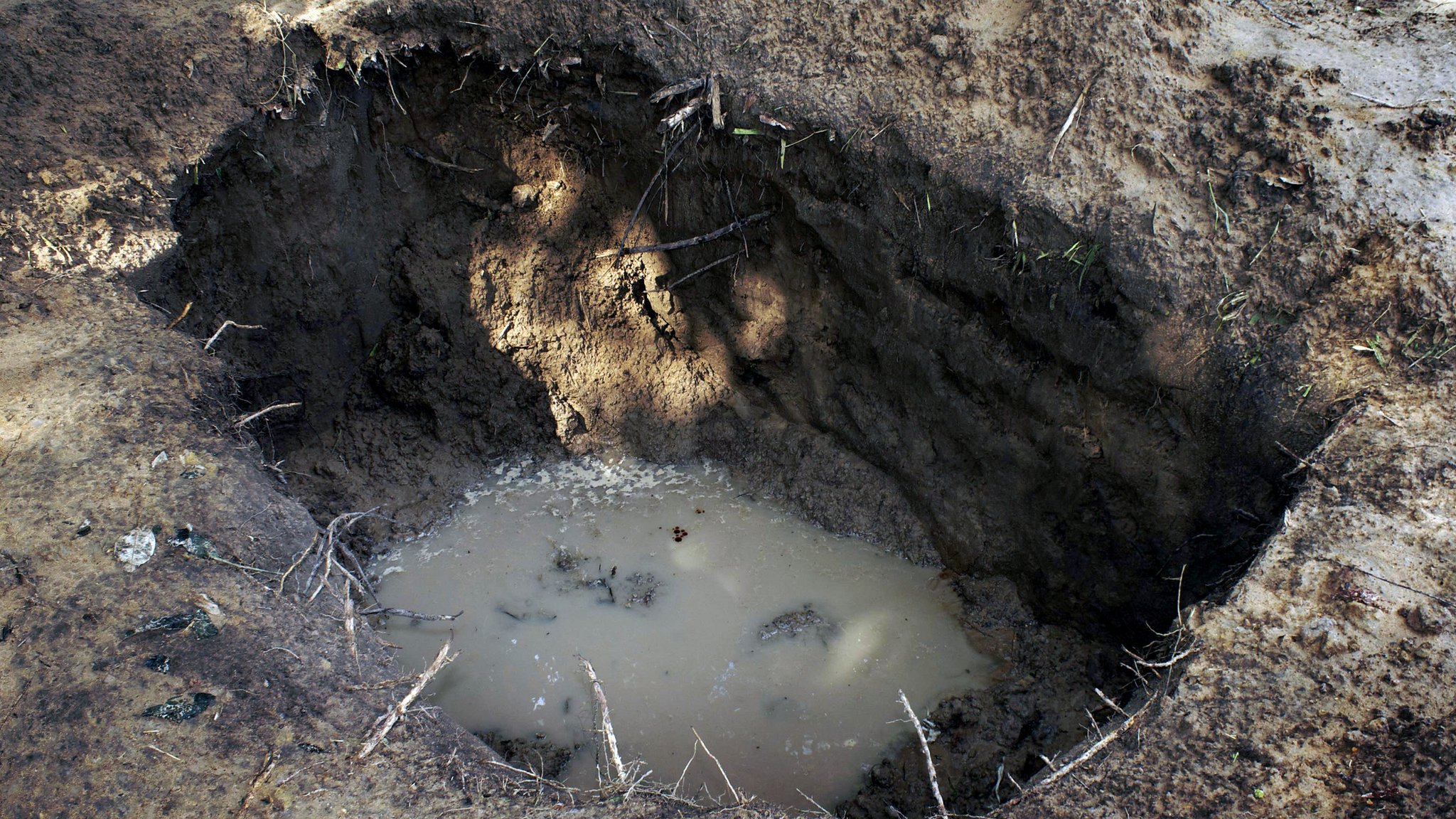 Todavía no se sabe cuántos cuerpos que fueron enterrados en fosas comunes en Veracruz.