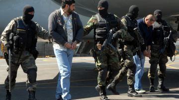 Alfredo Beltrán Leyva extraditado a Estados Unidos en noviembre de 2014.
