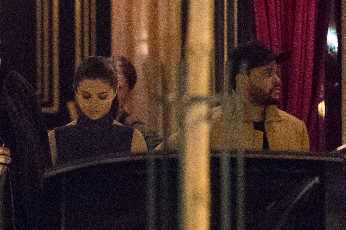 Selena Gomez y The Weeknd cuando todavía eran pareja. 