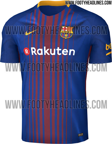 Este sería el nuevo jersey del Barcelona