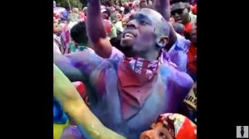 Usain Bolt criticado por su forma de bailar en el Carnaval.