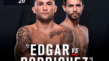 Frankie Edgar y Yair Rodríguez pelearán en UFC 211.
