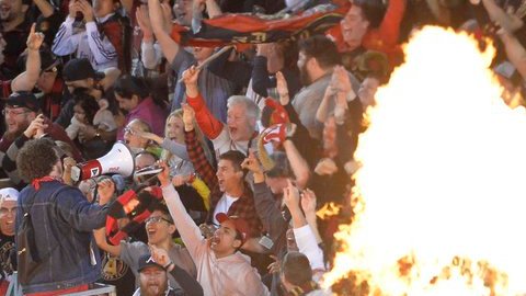 En su primer partido en la MLS, el Atlanta United metió a 55,297 aficionados.
