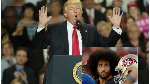 Trump acepta que ha influido para que Kaepernick aún no tenga nuevo equipo