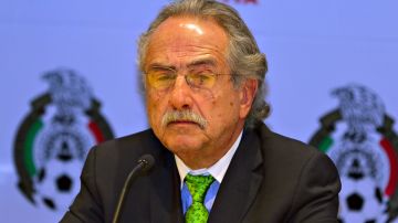 Decio de María, presidente de la Federación Mexicana de Fútbol (Femexfut)
