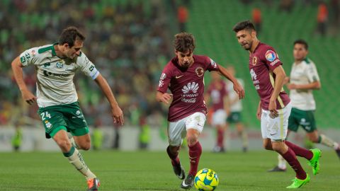 Diego Lainez, la joven promesa del América, debutó este miércoles en la Copa MX frente al Santos Laguna.