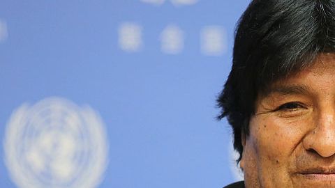 Evo Morales.