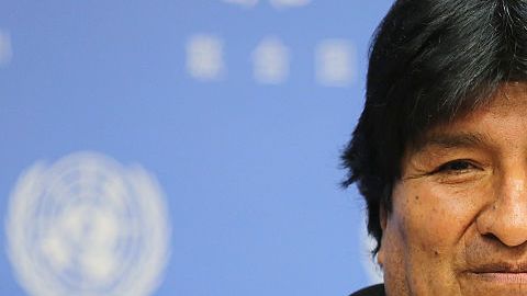 Evo Morales.