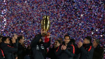 Chile se proclamó campeón de la Copa América Centenario en 2016.