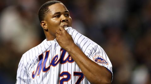 Jeurys Familia, líder de juegos salvados en Grandes Ligas el año pasado, no podrá iniciar la temporada con los Mets.