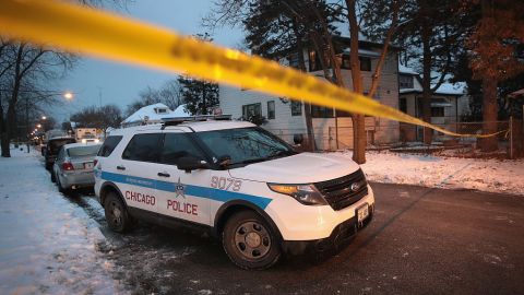 Policía en Chicago.