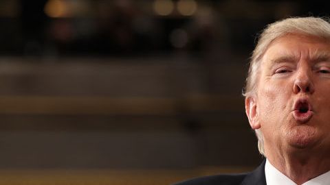 Donald Trump, presidente de Estados Unidos.