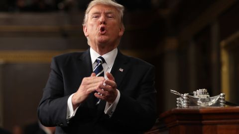 Donald Trump, presidente de Estados Unidos.
